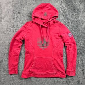 Wellensteyn Segeltum Lady Womens S Pink Cotton Pullover Hoodie Sweatshirt